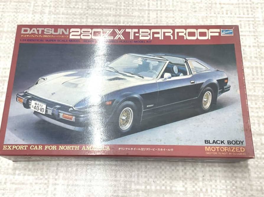 たくやんページ Amazon | 未組立 クラウン DATSUN 280ZX T-BAR ROOF 1/24